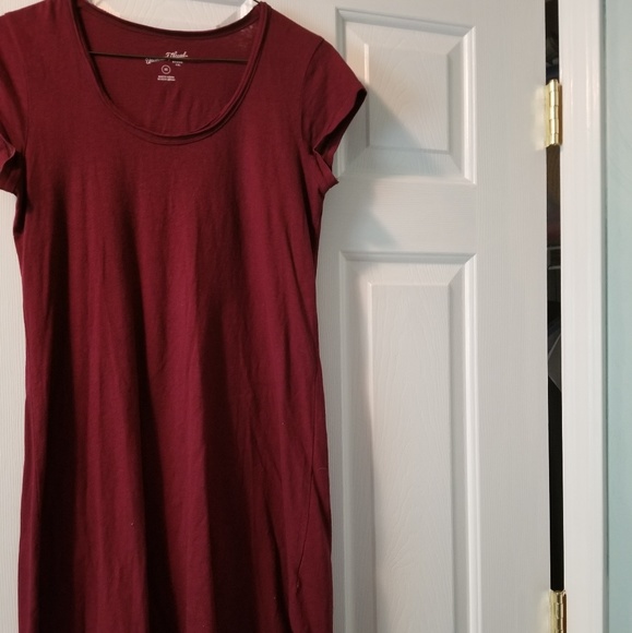 Wine-purple universal threads tee shirt dress - Picture 3 of 8